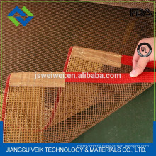 Ptfe teflon coated fiberglass mesh conveyor belt